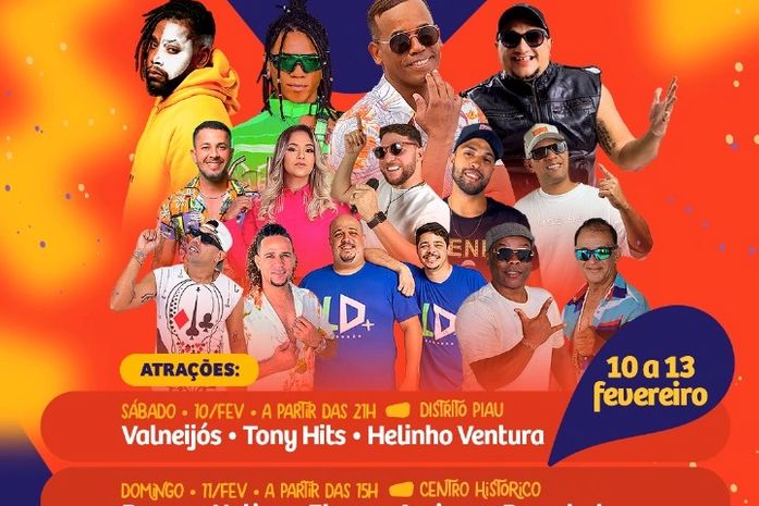 Piranhas: Confira programação do Carnaval do Sol & da Água 2024⠀