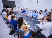 Prefeito Luciano Barbosa reúne secretariado para planejamento de novas ações para 2022
