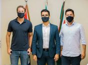 Pedro Vilela, JHC e Rodrigo Cunha