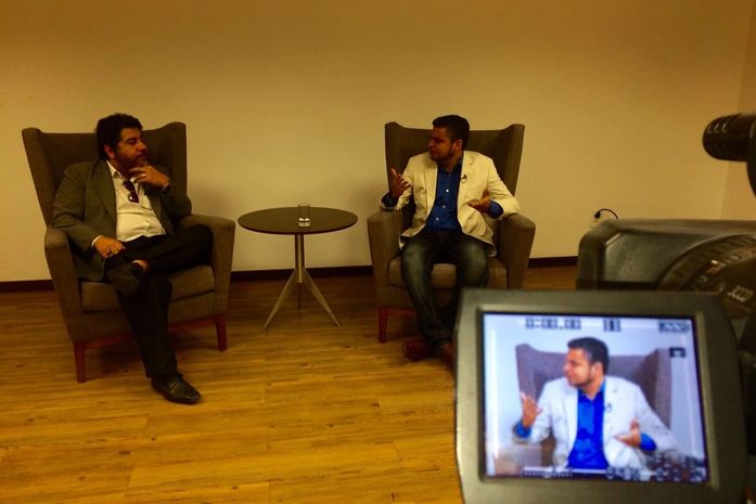 Gustavo Pessoa (PSOL) participou de sabatina realizada pelo CadaMinuto