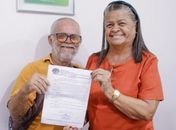 Após 41 anos de serviços prestados à administração pública municipal, servidor comemora aposentadoria