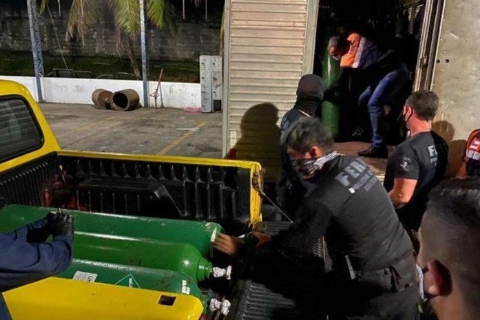Manaus: empresário é preso por esconder oxigênio para vender mais caro