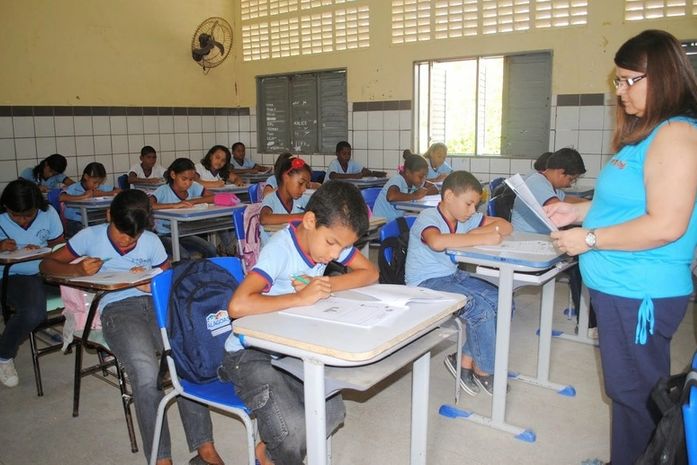 Alunos da rede municipal