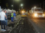 Prefeitura segue com obras de fresagem e pavimentação na Álvaro Otacílio