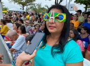 Alagoana foi prestigiar o desfile do 7 de setembro