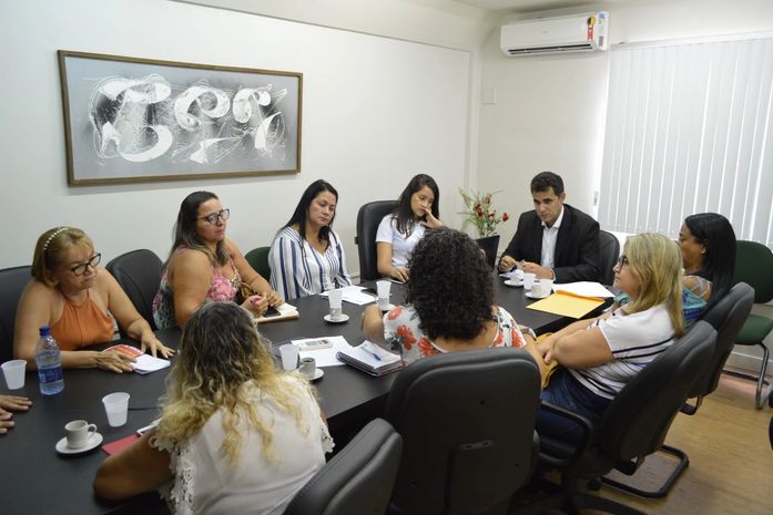 Reunião teve como objetivo alinhar o processo de realocação das unidades de ensino
