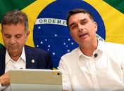  Flávio Bolsonaro anuncia apoio a Arthur Lira e Marina Candia e reforça articulações para 2026 em Alagoas
