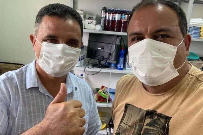 Prefeito Kil e o vice-presidente do Zumbi, Wellytthon Martins, apoio selado para gantir o Zumbi na competição estadual a partir deste ano, isso na Segunda Divisão