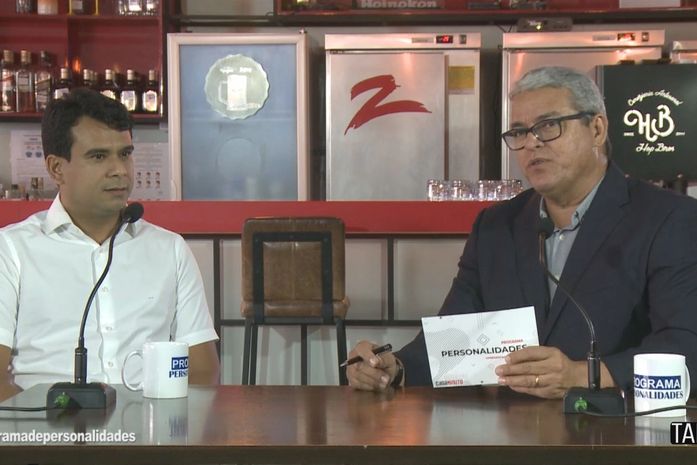 Personalidades entrevista Victor Canuto, vice-prefeito de Chã Preta