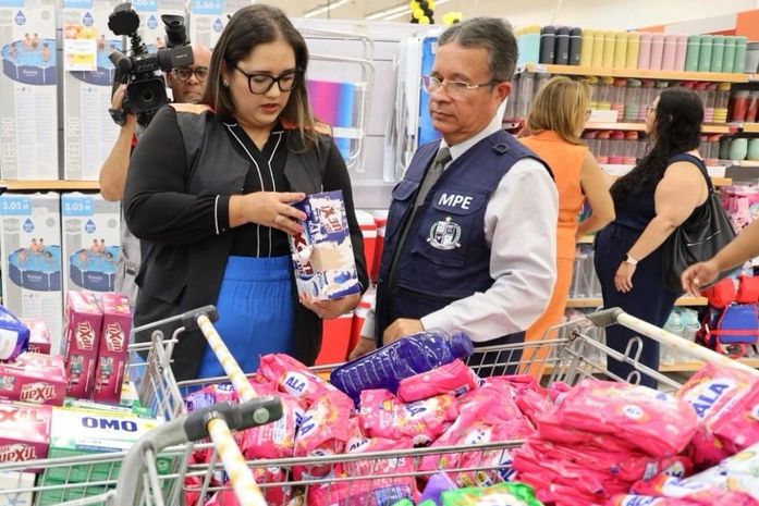 MPAL e Procon desencadeiam fiscalização em supermercados contra falsificação de sabão em pó