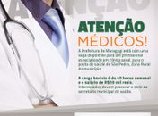Prefeitura de Maragogi anuncia vaga disponível para clínico geral