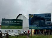 Prefeitura de Santana do Mundaú inicia terraplanagem para construção de nova UBS