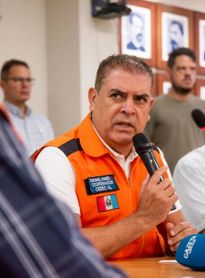 Coronel Moisés, coordenador da Defesa Civil de AL