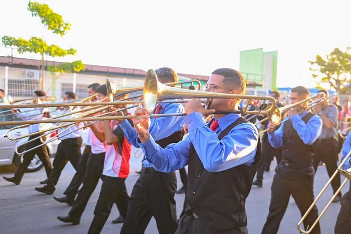 3º Encontro de Bandas de Música encanta o público em São Miguel dos Campos