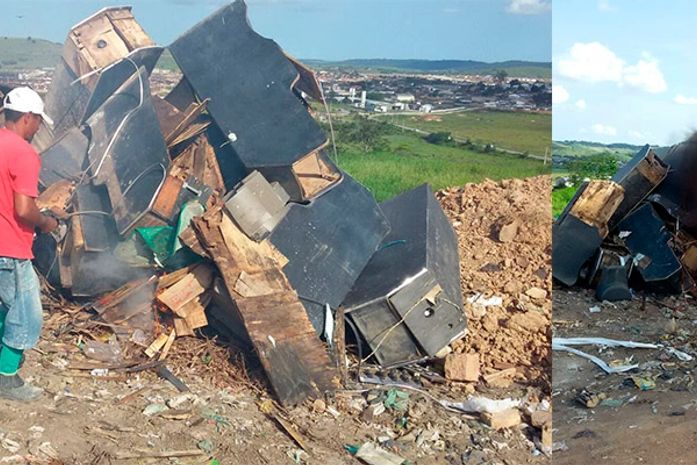 Máquinas caça-niqueis são destruídas em Murici