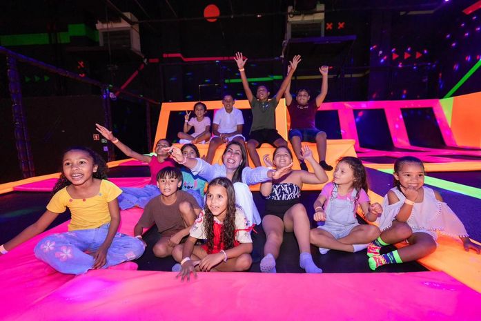 Deputada Gabi Gonçalves realiza edição especial do Gabi Para Baixinhos no Vila Trampolim.