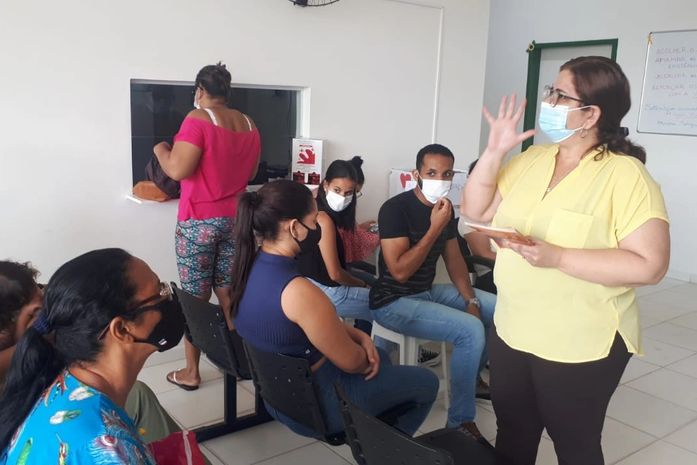 Setembro Amarelo: Unidade de Saúde Sérgio Quintella realiza mobilização junto a usuários