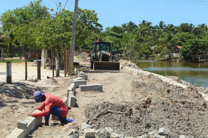 Marcelo Beltrão faz história pavimentando 100% do Poxim