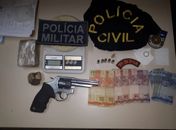 Polícia apreende droga e arma no sertão de Alagoas