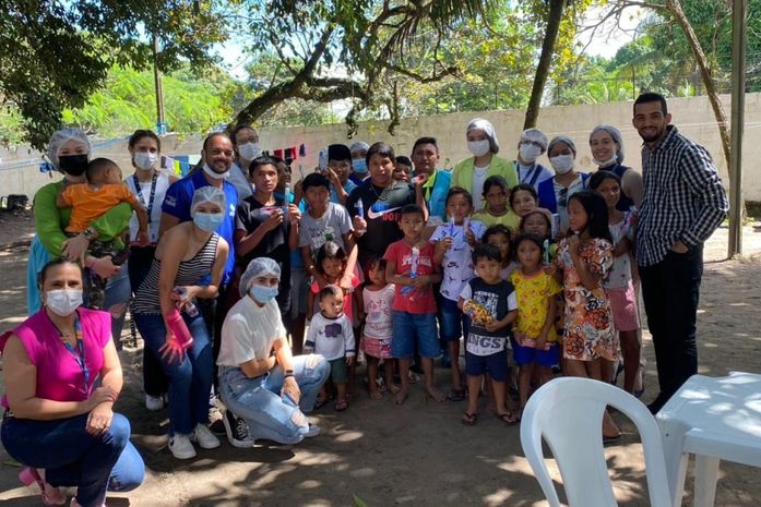 Assistência em saúde no Abrigo foi intensificada para melhor atender as crianças venezuelanas