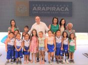 Arapiraca recebe mais uma creche e prefeito Luciano anuncia entrega da Escola de Campo dia 17