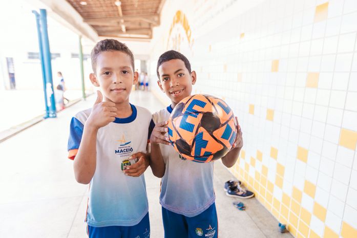 Estudantes da rede municipal