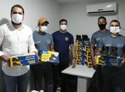 Prefeitura de Santana do Mundaú entrega botinas de segurança para os vigilantes municipais