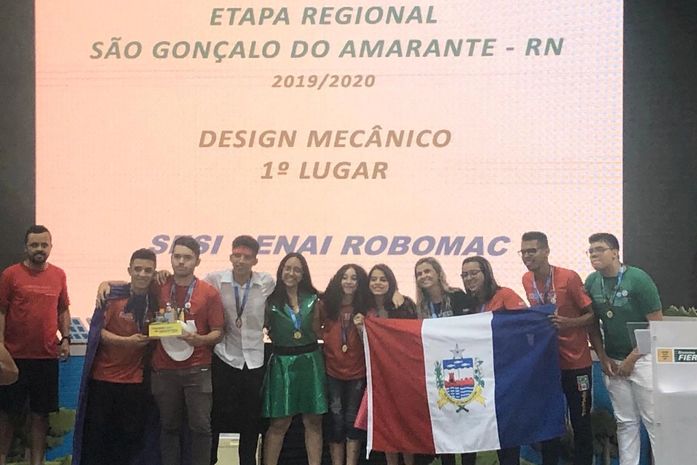 Escolas Sesi/Senai conquistam primeiros lugares no regional de robótica