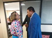 Tereza Nelma e Júlio Cézar