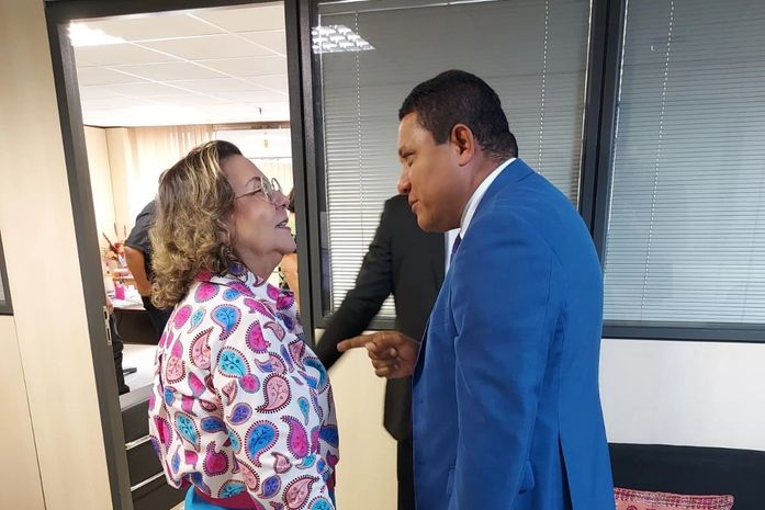 Tereza Nelma e Júlio Cézar