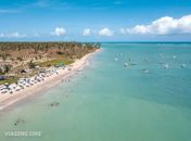 Porto de Pedras no topo do Brasil; praia do Patacho é eleita a 2ª melhor do Nordeste pelo jornal Estadão