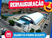 Ginásio Poliesportivo Antônio José da Costa é reinaugurado no Bairro Novo nesta quarta-feira