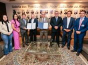 Deputado Galba Novaes participa da adesão do município de Taquarana ao programa Moradia Legal do TJ/AL
