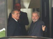 Lula no sertão alagoano junto com os Calheiros