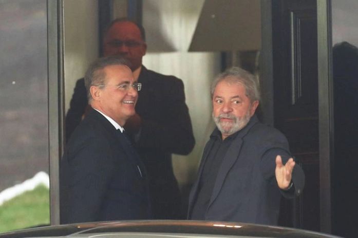 Lula no sertão alagoano junto com os Calheiros