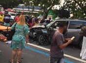 Motorista invade contramão na Avenida Fernandes Lima e atropela motos; uma pessoa morreu 