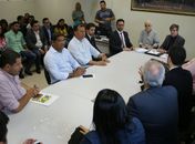 Reunião tratou de lei que autoriza venda de terrenos em Arapiraca