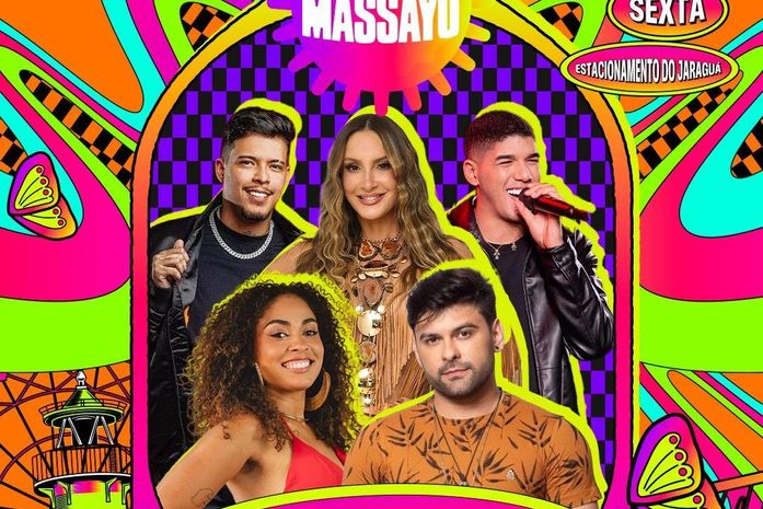 Verão Massayó 2026 começa nesta sexta-feira com Claudia Leitte, Zé Vaqueiro e uma maratona de shows; confira