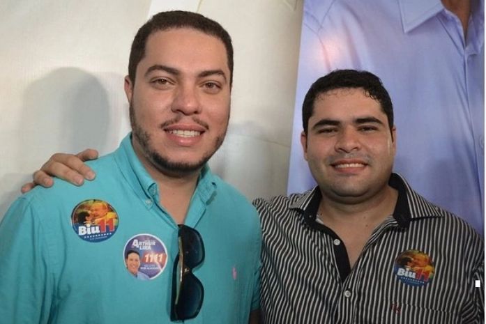 Jacob Brandão e o irmão, o vereador Júlio Brandão