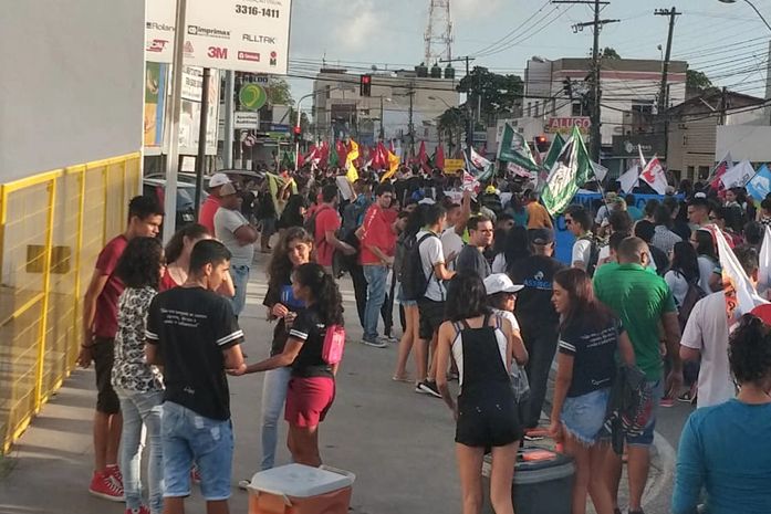 Greve Geral: Gerenciamento de Crises acompanha ato na Praça Centenário e no Centro