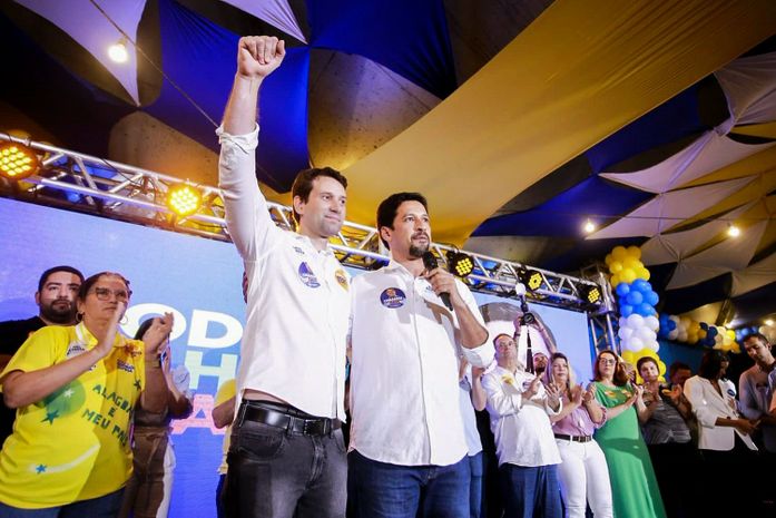 “A força do povo alagoano vai vencer as eleições”, discursou Daniel Barbosa durante lançamento do comitê de Rodrigo Cunha em Arapiraca