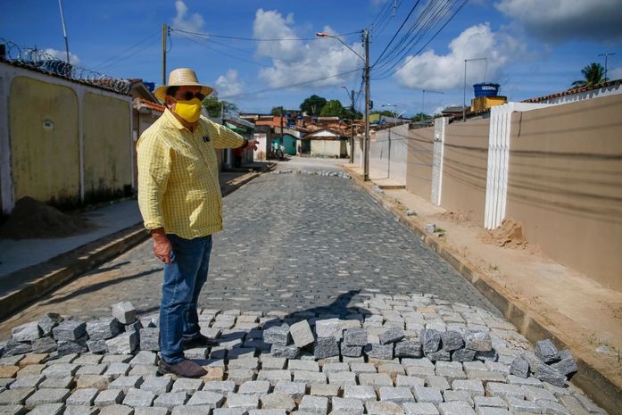 “Não vivemos mais na escuridão e na lama”, afirma morador de Rio Largo