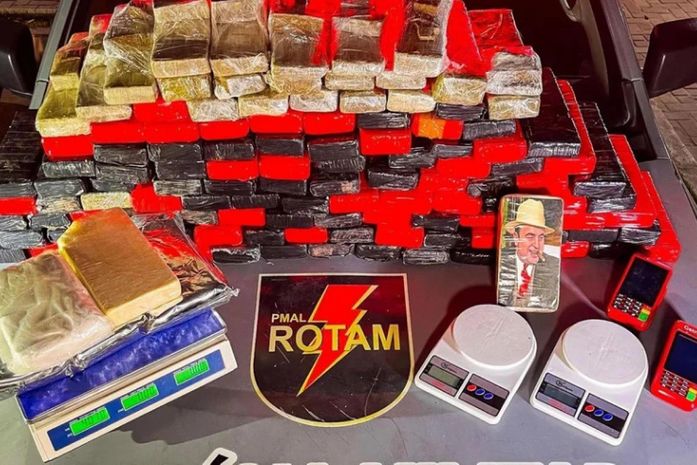 PM apreendeu mais de 1,5 toneladas de drogas e 1.400 armas no ano de 2024