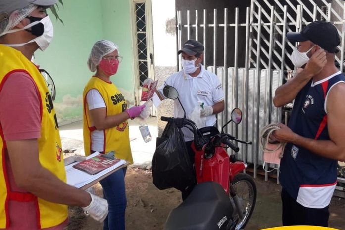 Vigilancia Sanitária de Craíbas está realizando o trabalho digno de aplausos