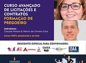 Inscrições para curso de Licitações e Contratos são abertas
