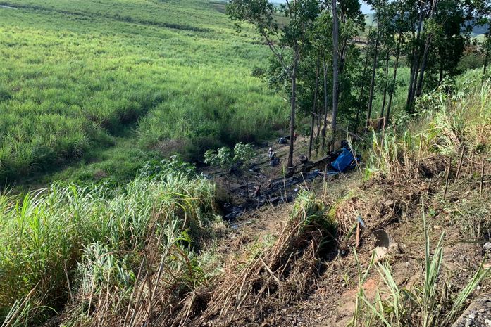 Colisão entre caminhões deixou motoristas mortos na BR-104
