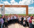 Governo de Alagoas entrega estrada que liga povoados em Junqueiro à BR-101