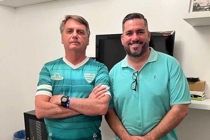 Em visita de Bolsonaro, Leonardo Dias se consolida na liderança da direita em Alagoas