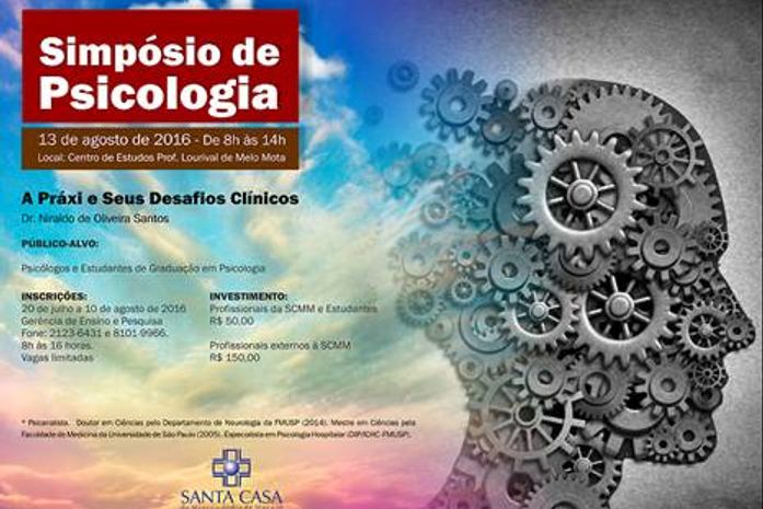 Santa Casa encerra inscrições para o Simpósio de Psicologia nesta quarta (10)