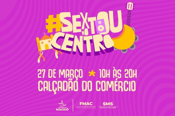 Sextou no Centro leva cultura e serviços de saúde ao Calçadão do Comércio